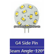 wafer G4 10leds 1.5W 12V AC/10-30V DC side pin/back pin